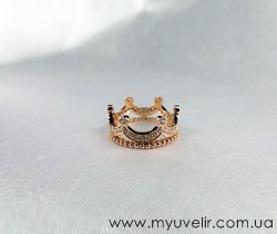 Кольцо в форме короны